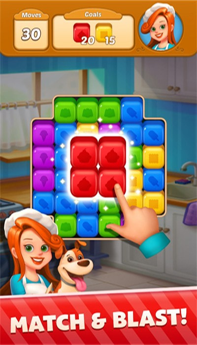 甜蜜立方匹配与爆炸(Sweet Cube Blast)0
